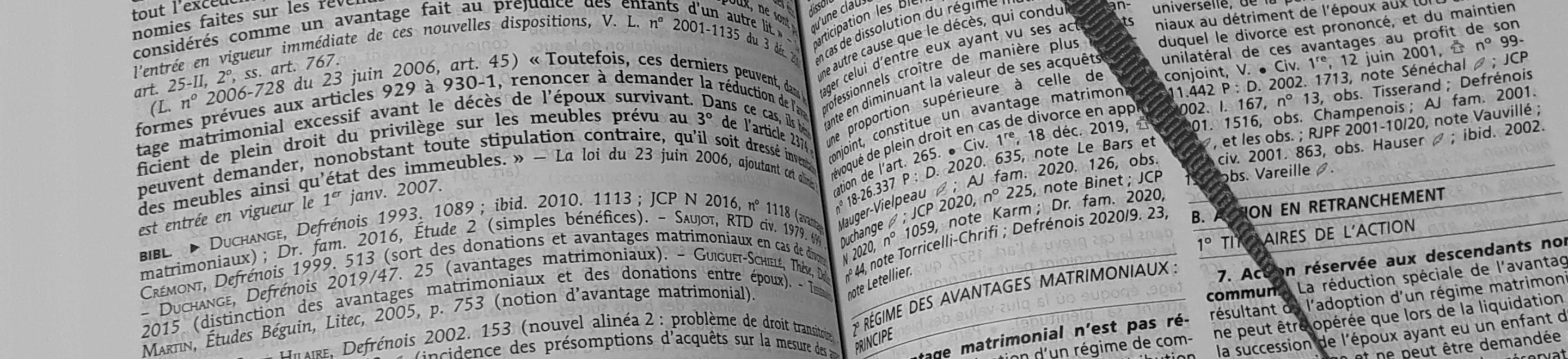 L'article 1527 du Code civil, peu changé depuis 1804